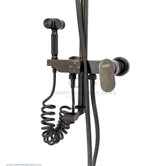 Brimix Black Shower Mixer 57910X - Image 4