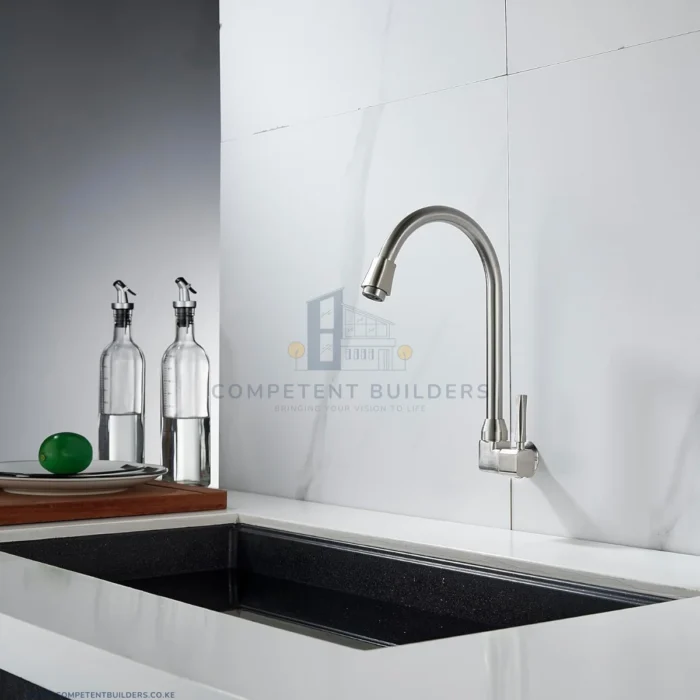 Brimix Brass Kitchen Wall Spout Tap 4840L - Image 5