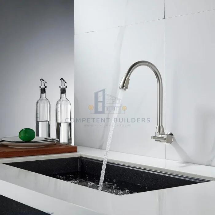 Brimix Brass Kitchen Wall Spout Tap 4840L - Image 6