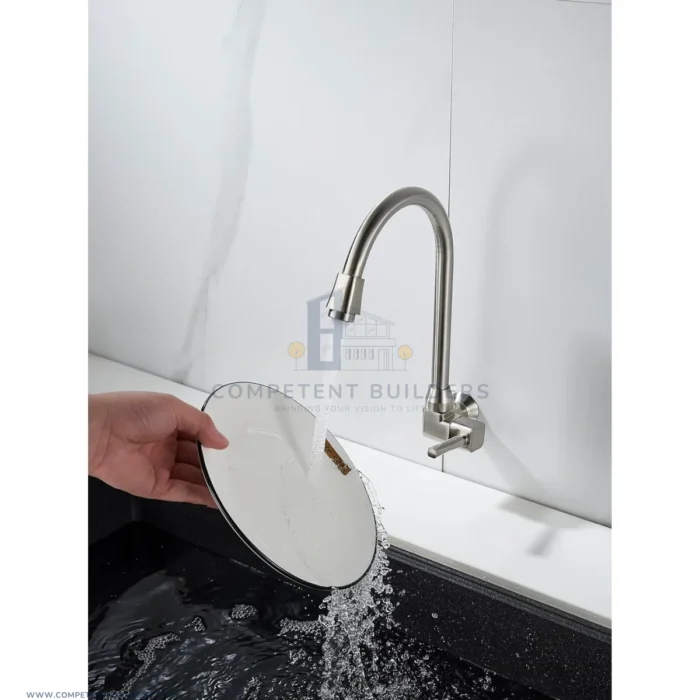 Brimix Brass Kitchen Wall Spout Tap 4840L - Image 7