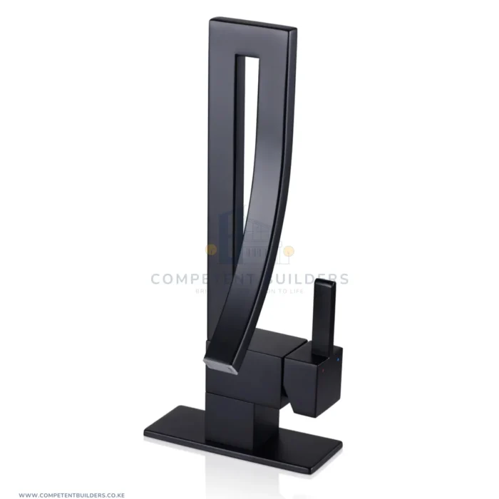 Creative Design Mixer Basin Tap - Black