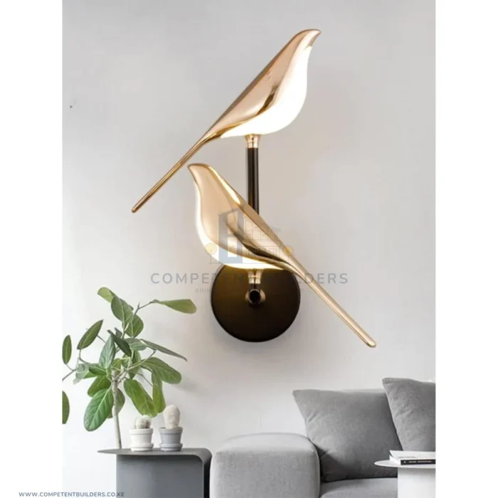Doves Sitting Bird Wall Sconces Light - Image 2