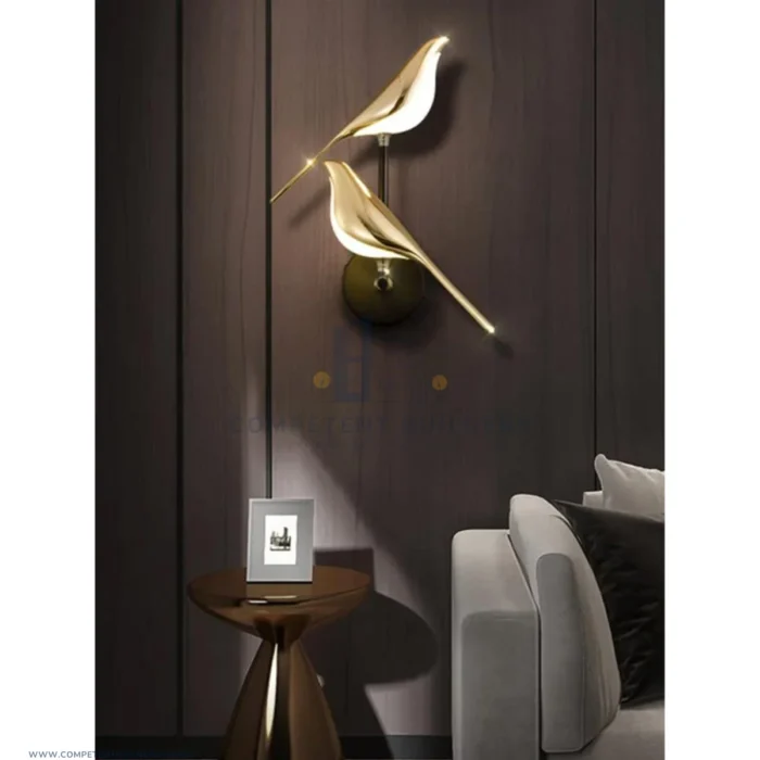 Doves Sitting Bird Wall Sconces Light - Image 4