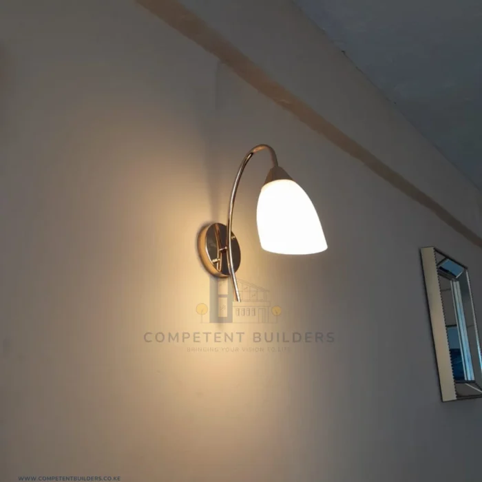 Gold Wall Sconce Light Fixture - Image 2