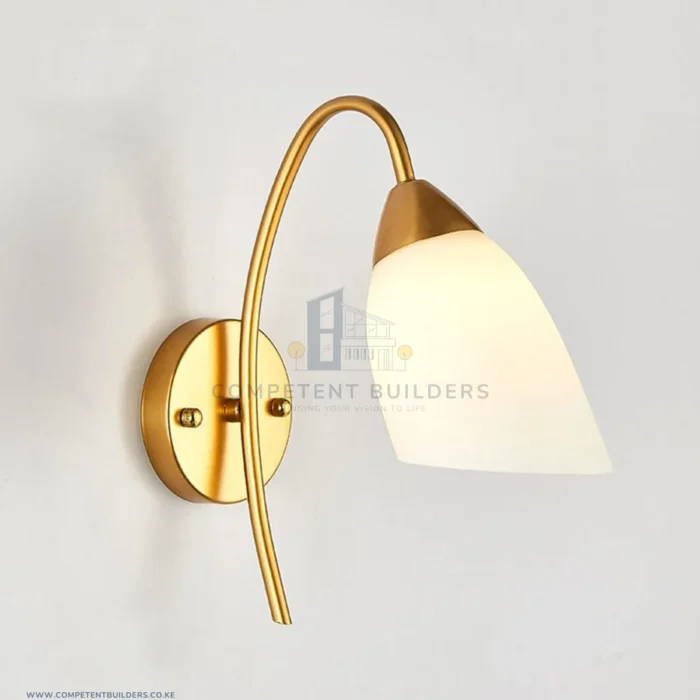 Gold Wall Sconce Light Fixture - Image 3
