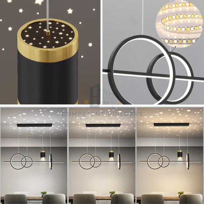 Modern Dining Table Pendant Lamp Chandelier - Image 2