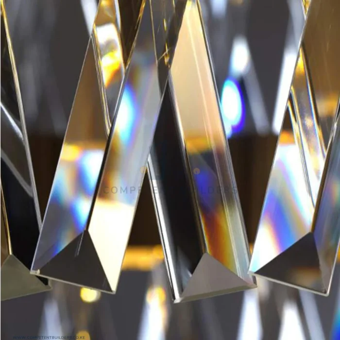 Oval Crystal Chandelier Ceiling Light - Image 6