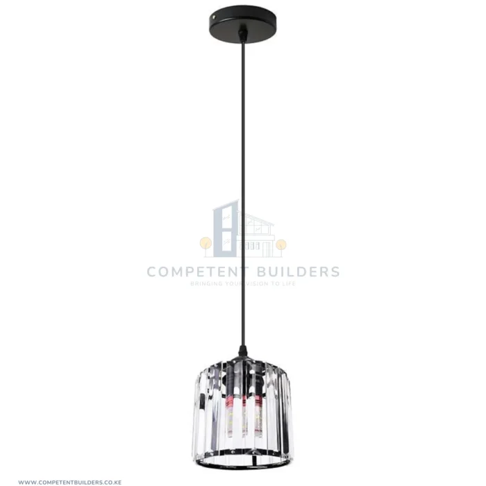Single Light Glass Pendant Light