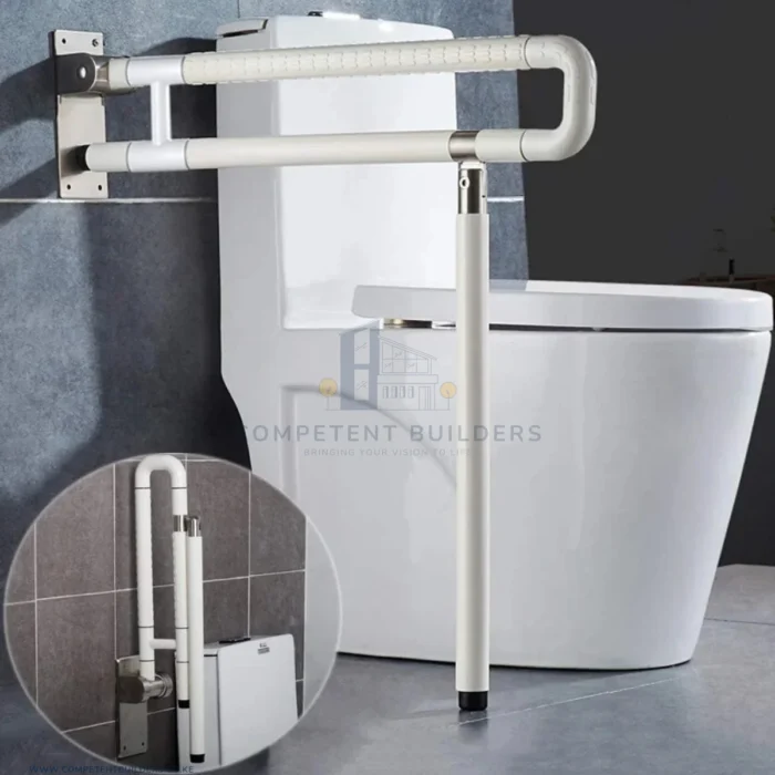 Heavy Duty U - Shaped Bathroom Handrail With Stand - Image 9