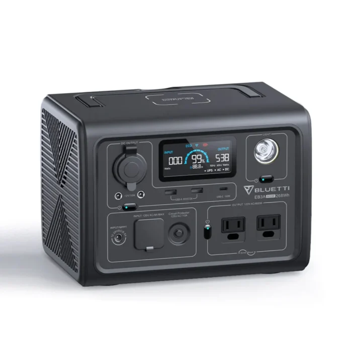Bluetti Portable Power Station 600W - EB3A