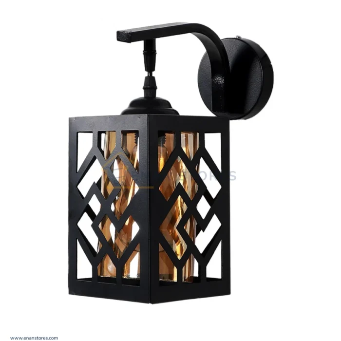 Black Wall Light